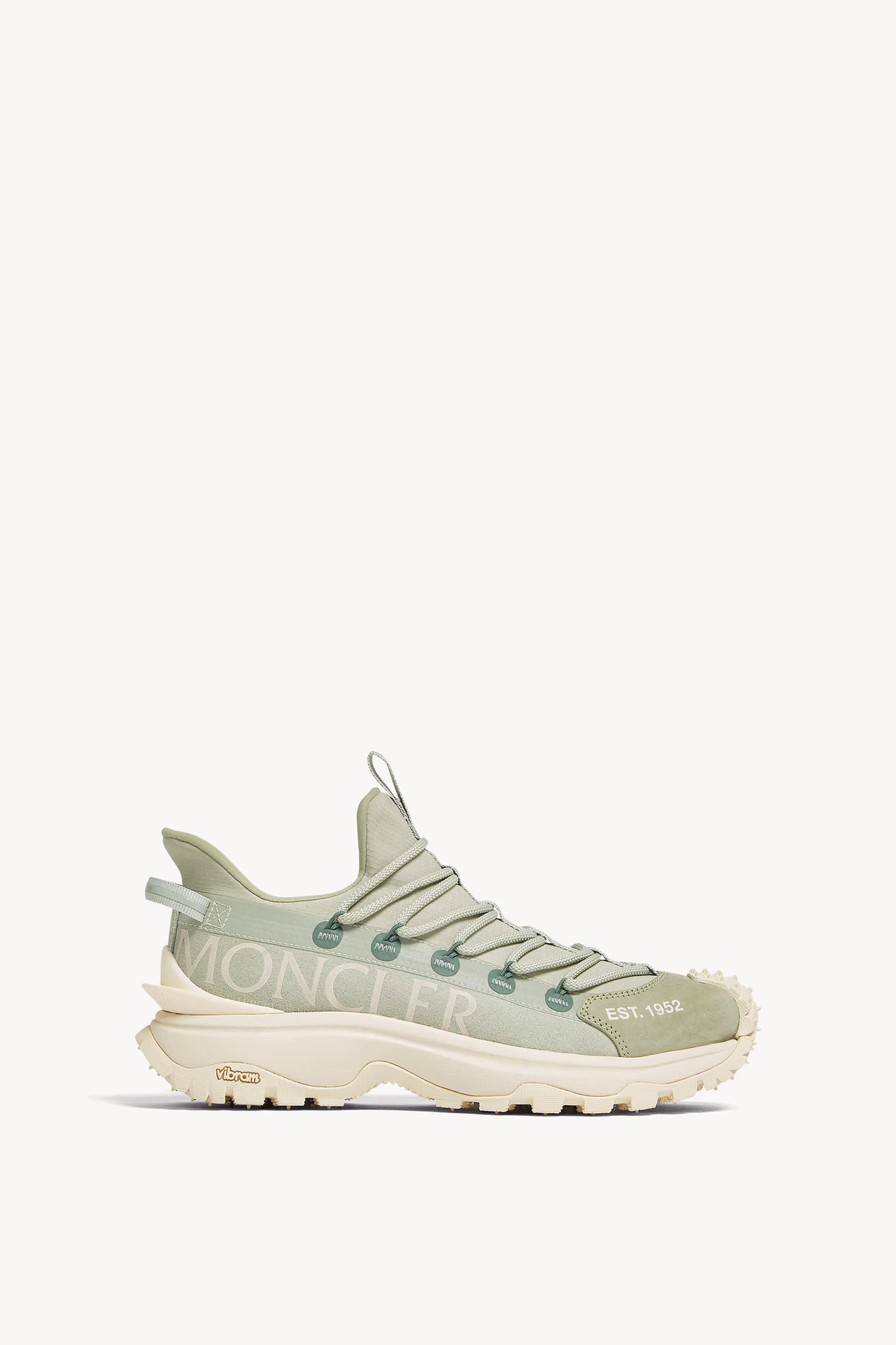 Zapatillas de piel y ante Trailgrip Lite 2 Mujer Verde Agua Moncler 0